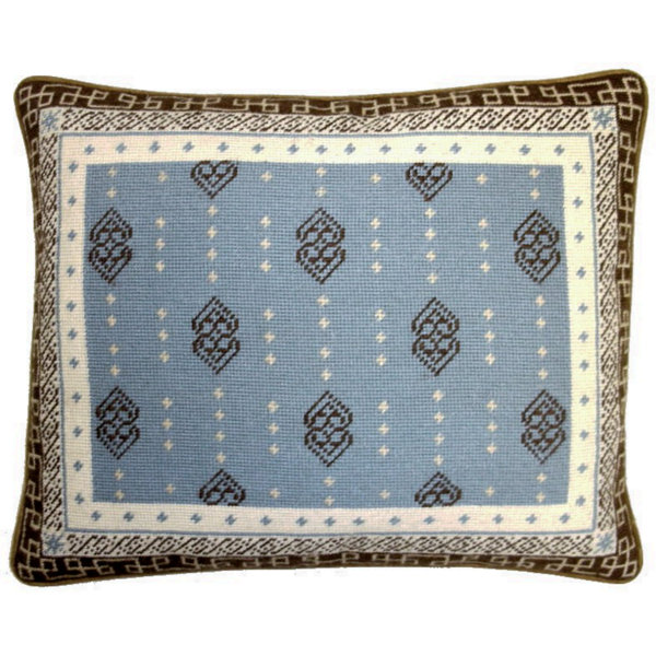 HKH International Embroidered Throw Pillow Wayfair
